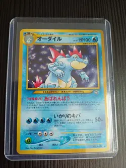 Feraligatr/Croconaw/Totodile Neo Premium File Promos Japanese Pokemon Cards - Image 4