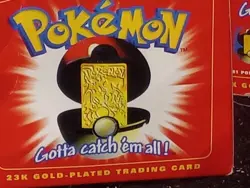 1999 Pokemon Burger King Charizard 23K Gold Plated Trading Card #06 CHARIZARD - Image 3