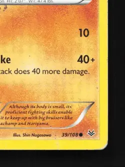 Hawlucha 39/108 HP Roaring Skies English Pokemon Card TCG - Image 3