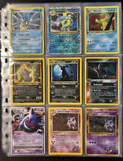 Lot of 90 ALL HOLO Vintage Pokemon Card Binder Collection - Image 2