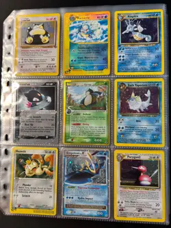 Lot of 90 ALL HOLO Vintage Pokemon Card Binder Collection - Image 4