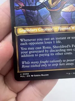 MTG Rona, Sheoldred's Faithful Multiverse Legends (MUL) Card 0058 LP - Image 5