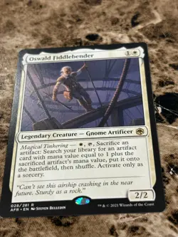 OSWALD FIDDLEBENDER Magic MTG Adventures in Forgotten Realms - Image 1