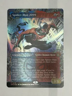 Spider-Man 2099 (0216) (Borderless) Marvel's Spider-Man Foil - Image 1