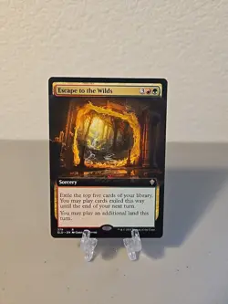 MTG Escape To The Wilds Extended Art NM Throne Of Eldraine - Image 1