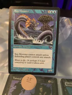 Magic the Gathering (mtg): TMP: Sea Monster - Image 1