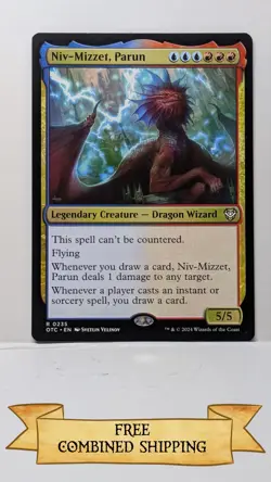 Niv-Mizzet, Parun Commander: Outlaws of Thunder Junction Regular - Image 1