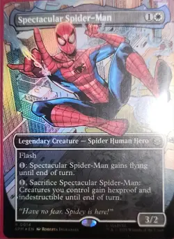 Spectacular Spider-Man (Borderless) Marvel's Spider-Man Foil - Image 1