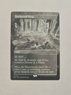 Hushwood Verge - Showcase - Duskmourn - Near Mint - MTG - Image 1