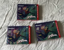 Magic The Gathering Spiderman Collector Booster BUNDLE OF 3 NEW BOXES - Image 1