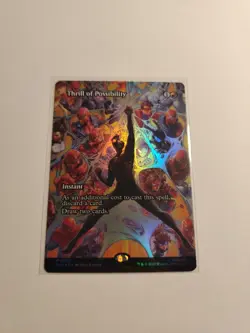 FOIL Thrill Of Possibility - 28 - MTG: Marvel’s Spider-Man - Borderless - Magic - Image 3