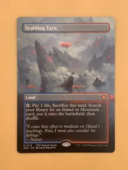 Mtg Scalding Tarn (Borderless) Special Guests Regular Magic The Gathering VG - Image 1