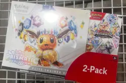 Costco Pokemon Prismatic Evolutions Elite Trainer Box with Booster Bundle 2-Pack - Image 1