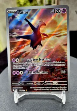 ✨ Pokemon Karte Latios #203 Sturmische Funken - Full Art Holo - Deutsch -... - Image 5