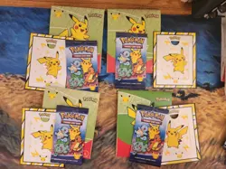 Pokemon 25th Anniversary McDonalds Promo Packs (LOT OF 16) Green White Black - Image 3