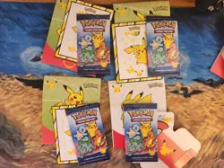 Pokemon 25th Anniversary McDonalds Promo Packs (LOT OF 16) Green White Black - Image 4