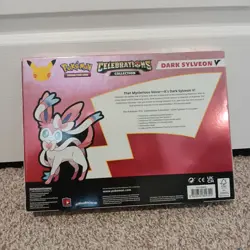 Pokemon TCG Celebrations Dark Sylveon V Collection Box FACTORY SEALED - Image 3