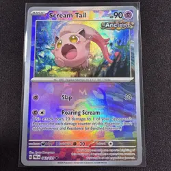 Scream Tail (Master Ball Pattern) 042/131 Sv: Prismatic Evolutions Holo Pokemon - Image 1