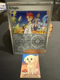 Pokemon Crispin 105/131 Prismatic Evolutions Reverse Holo Uncommon - Image 1