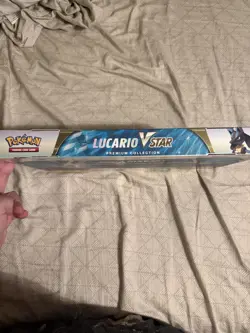 Pokemon TCG Lucario VSTAR Premium Collection Box - Sealed - Image 2