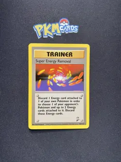 Pokemon TCG Super Energy Removal Base set 2 108/130 Regular Rare LP. - Image 1
