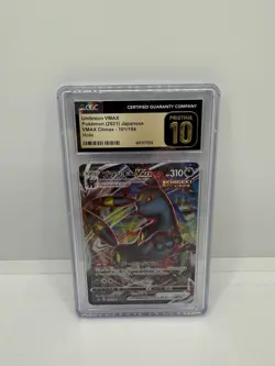 Pokemon Japanese Umbreon VMAX Climax 101/ 184 CGC Pristine 10 Holo - Image 1