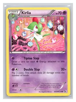 Pokemon TCG Kirlia RC9/RC25 Legendary Treasures: Radiant Collection Holo LP - Image 1