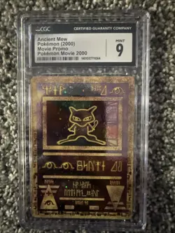 ANCIENT MEW HOLO POKEMON MOVIE 2000 GAME PROMO CGC 9 - Image 1
