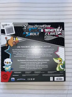 Pokemon TCG Black Bolt & White Flare Unova Poster Collection Sealed✅🚚 - Image 4