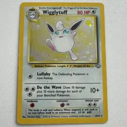 Pokemon TCG - WIGGLYTUFF - 16/64 - HOLO RARE - UNLIMITED - JUNGLE (1999) - Image 1