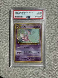 Pokemon PSA Graded Eeveelutions - Espeon, Leafeon, Glaceon - Vintage/Modern Lot - Image 2