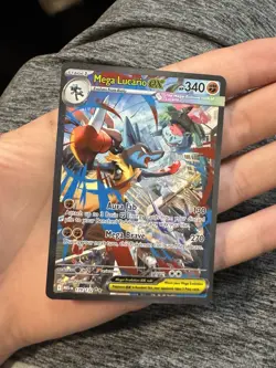 Mega Lucario EX 179/132 Special Illustration Rare Mega Evolutions Pokemon TCG NM - Image 3