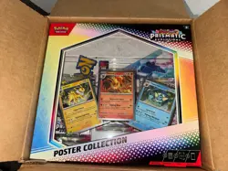 Case of 6 - Pokemon S&V Prismatic Evolutions SEALED Poster Collection with Case - Image 2