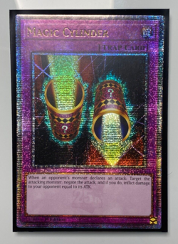 Yu-Gi-Oh! Magic Cylinder RA03-EN115 Quarter Century Secret Rare 1st Edition NM - Image 1