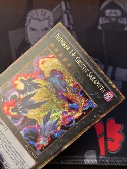 Number 14: Greedy Sarameya PGL2-EN017 1st Edition Gold Rare VLP - Image 4