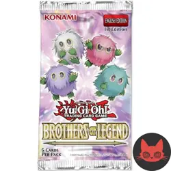 Yugioh Brothers of Legend Booster Pack 1st Edition New & Sealed - Image 1