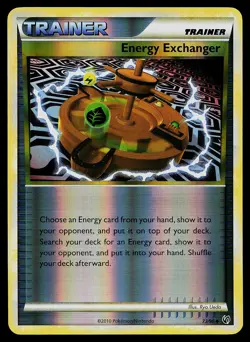 Pokemon Card - Energy Exchanger Undaunted 73/90 Reverse Holo - Image 1