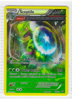 Pokemon Sceptile 9/160 XY Primal Clash Stage 2 Holo Rare 140 HP TCG Card - Image 1