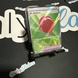 Pokemon TCG Mega Evolution Air Balloon 166/132 Secret Rare Near Mint NM Card - Image 1
