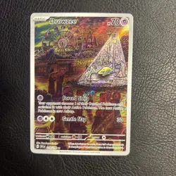 Drowzee 210/198 - Illustration Rare -Scarlet & Violet Base Set Holo Pokemon Card - Image 1