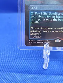 MTG English Scalding Tarn (Borderless) NM Foil Special Guests - Image 3
