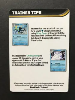 Gardevoir Trainer Tips Mega Evolution Pokemon Card Prerelease Battle Box Artwork - Image 2