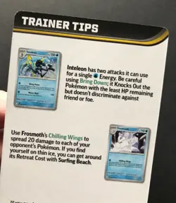 Gardevoir Trainer Tips Mega Evolution Pokemon Card Prerelease Battle Box Artwork - Image 5