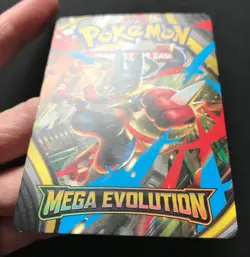 Lucario Trainer Tips Mega Evolution Pokemon Card Prerelease Battle Box Artwork - Image 3