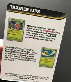 Lucario Trainer Tips Mega Evolution Pokemon Card Prerelease Battle Box Artwork - Image 5