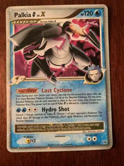 PALKIA G LV.X 125/127 Pokemon Ultra Rare Holo Foil Card PLATINUM: BASE SET - Image 1