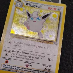 Pokemon Card TCG Holographic Rare Unlimited Edition Wigglytuff 16/64 Jungle MP - Image 3