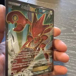 Scizor EX 119/122 Pokemon Breakpoint Full Art Ultra Rare Card NM - Image 5