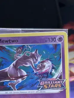 Mewtwo - (Brilliant Stars Stamped) 056/172 Miscellaneous Cards & Products Holo - Image 2
