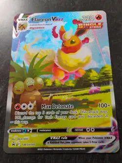 Flareon VMAX SWSH180 SWSH: Sword & Shield Promo Cards Holo - Image 1